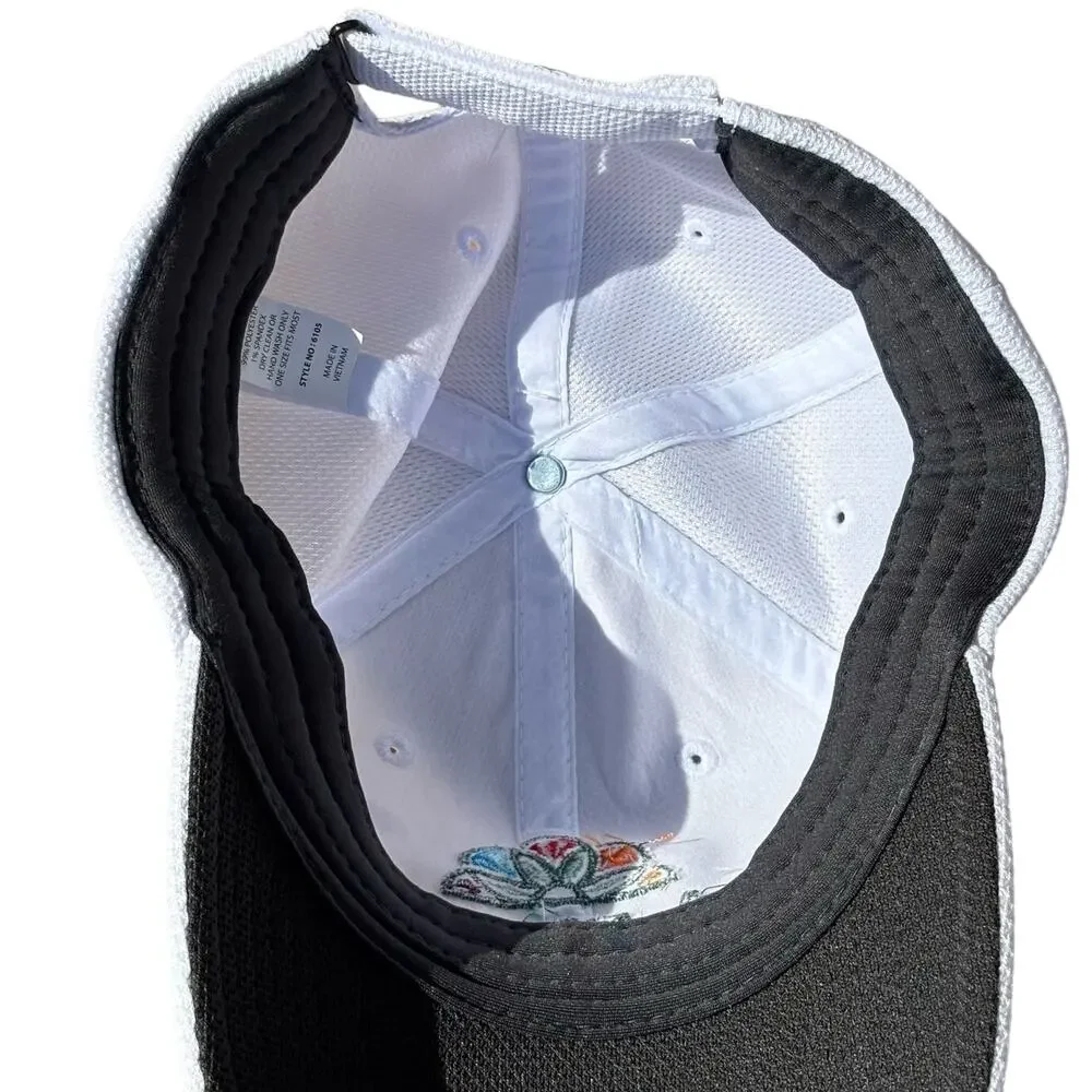 White Decky Golf Men's Hat